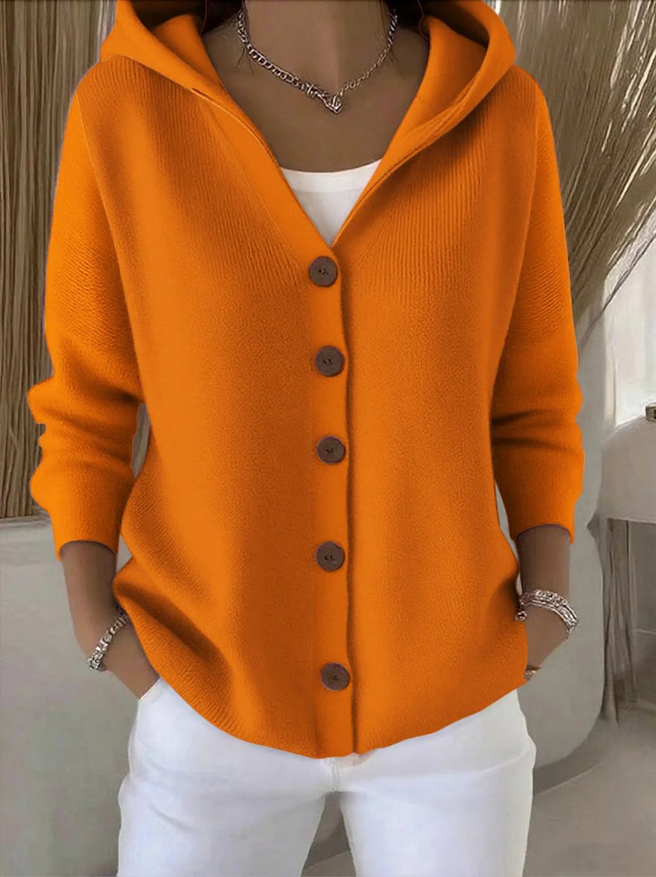 ZOÉ - SOFT HOODED CARDIGAN FOR EFFORTLESS EVERYDAY EASE