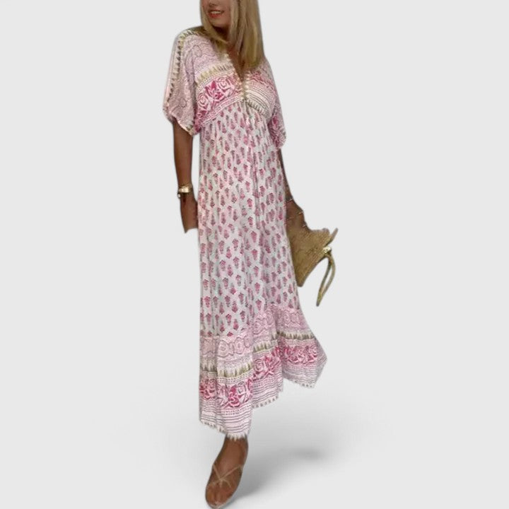 Layla – Boho Maxi Dress for Effortless Summer Ease
