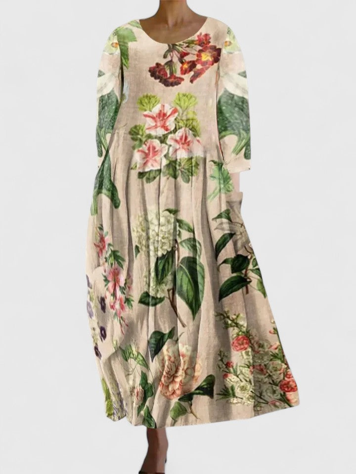Rachel – Stylish Midi Dress for Effortless Elegance