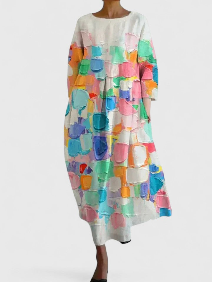 Rachel – Stylish Midi Dress for Effortless Elegance