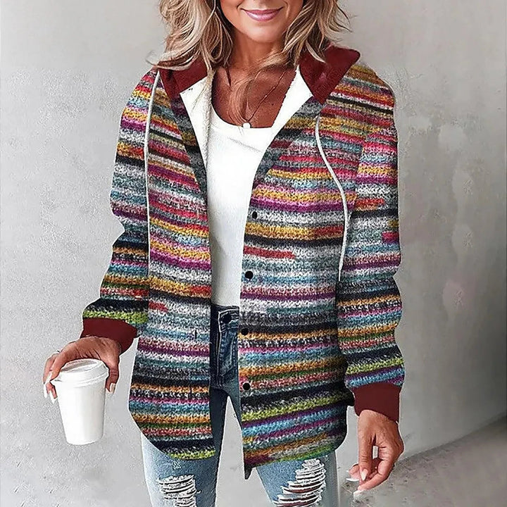 Daniela - Cozy Plaid Jacket for Effortless Everyday Warmth