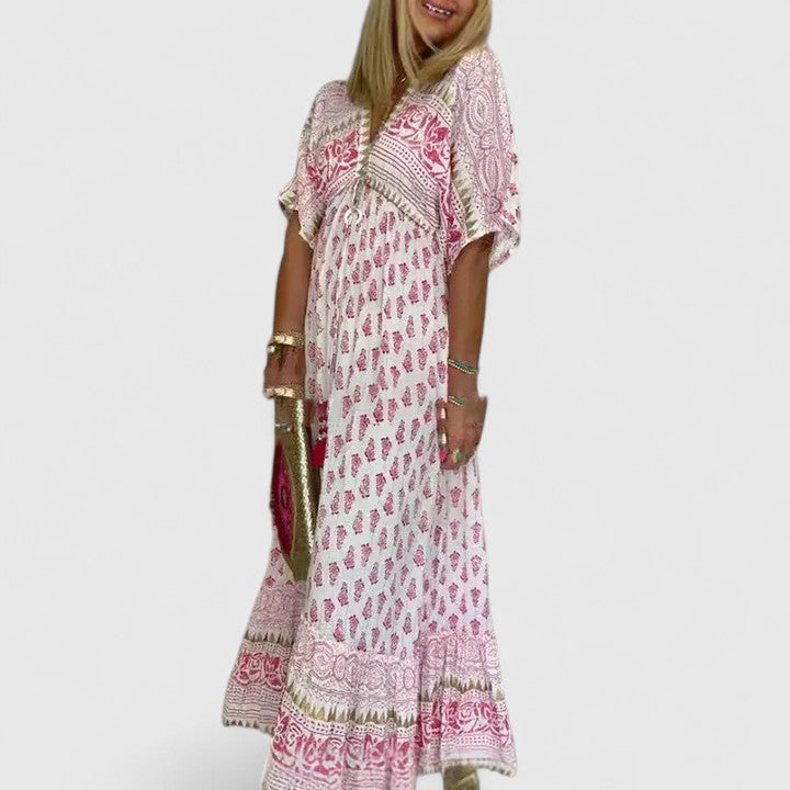 Layla – Boho Maxi Dress for Effortless Summer Ease