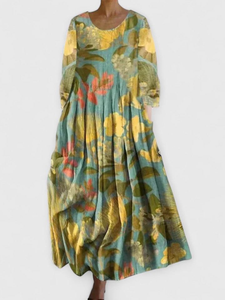Rachel – Stylish Midi Dress for Effortless Elegance