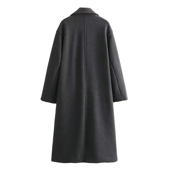 Arielle - Timeless Long Coat for Effortless Sophistication