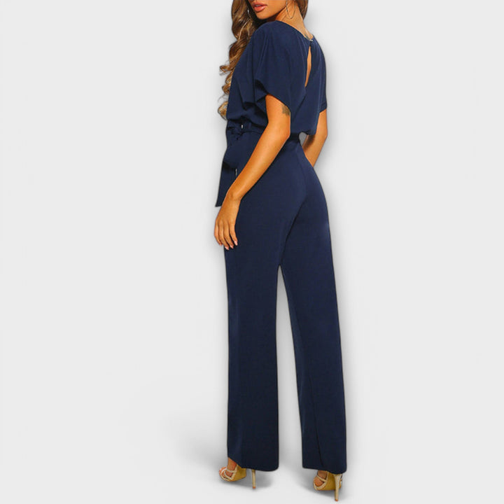 Riley - Grace Tie Jumpsuit for Effortless Elegance and Confidence