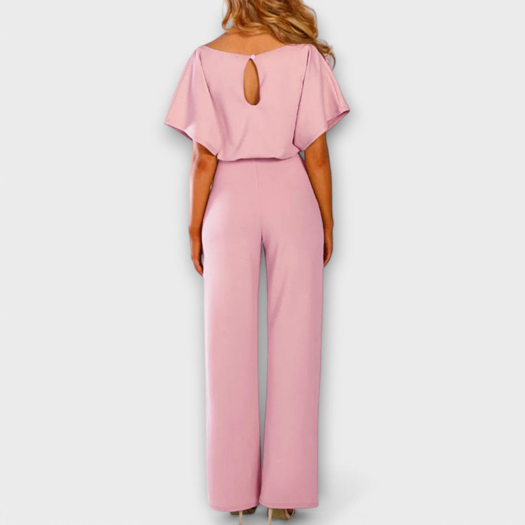 Riley - Grace Tie Jumpsuit for Effortless Elegance and Confidence