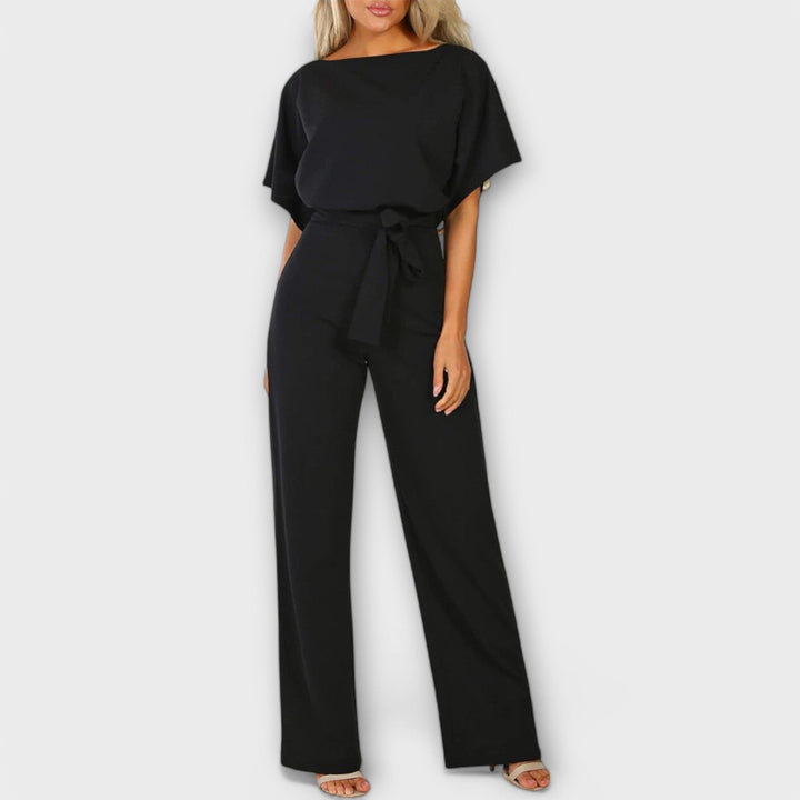 Riley - Grace Tie Jumpsuit for Effortless Elegance and Confidence