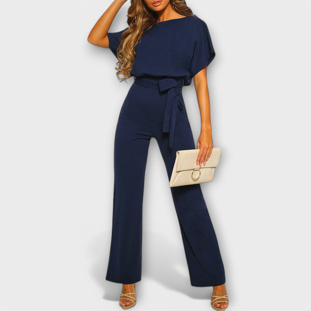 Riley - Grace Tie Jumpsuit for Effortless Elegance and Confidence