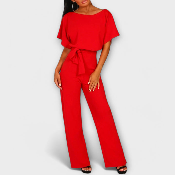 Riley - Grace Tie Jumpsuit for Effortless Elegance and Confidence