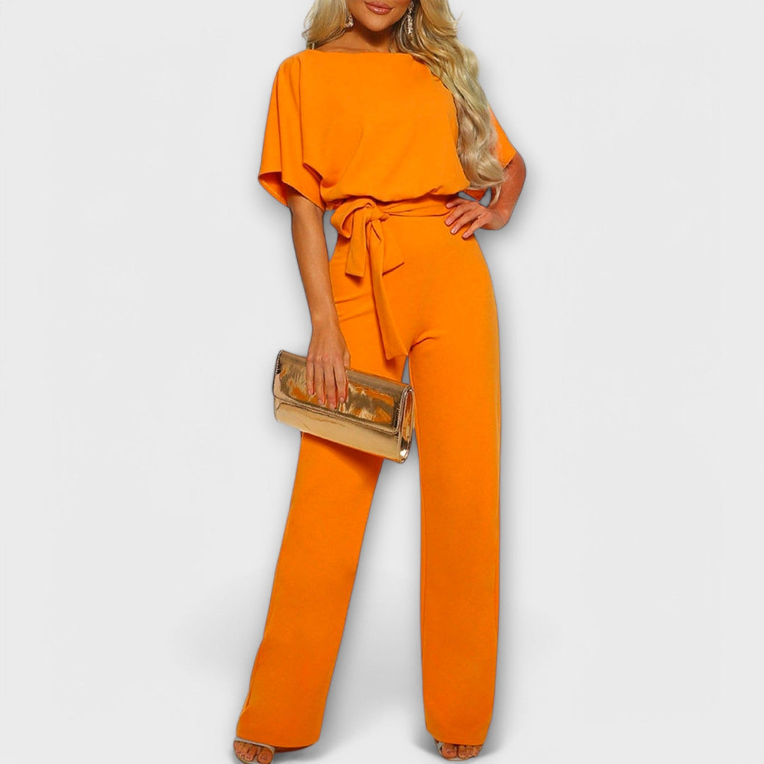 Riley - Grace Tie Jumpsuit for Effortless Elegance and Confidence