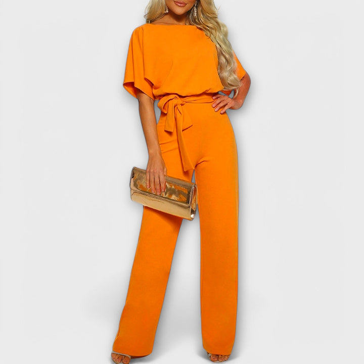 Riley - Grace Tie Jumpsuit for Effortless Elegance and Confidence