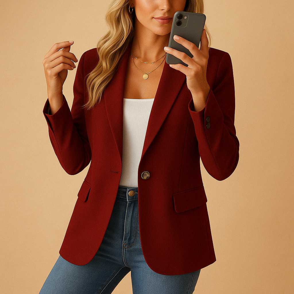 Claire - Stretch Blazer for Effortless Everyday Confidence