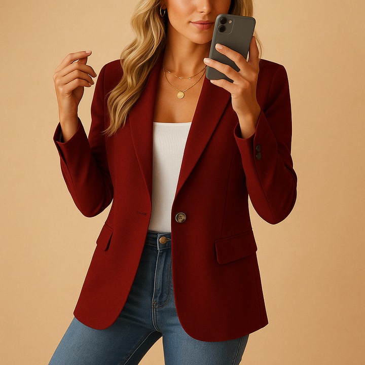 Claire - Stretch Blazer for Effortless Everyday Confidence