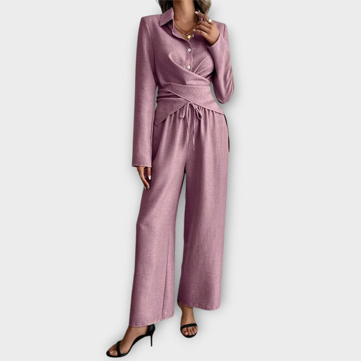 April - Elegant Two-Piece Set for Any Occasion