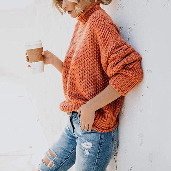 Elizabeth - Relaxed Knit Pullover for Effortless Warmth