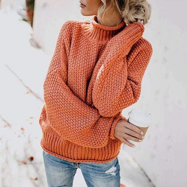 Elizabeth - Relaxed Knit Pullover for Effortless Warmth