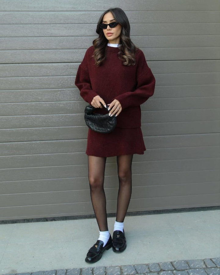 Erica – Cozy Knit Set for Effortless Autumn Charm