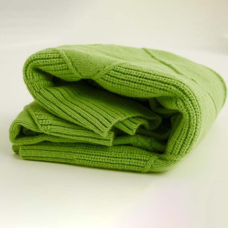 Denise - Textured Turtleneck Sweater for Effortless Warmth
