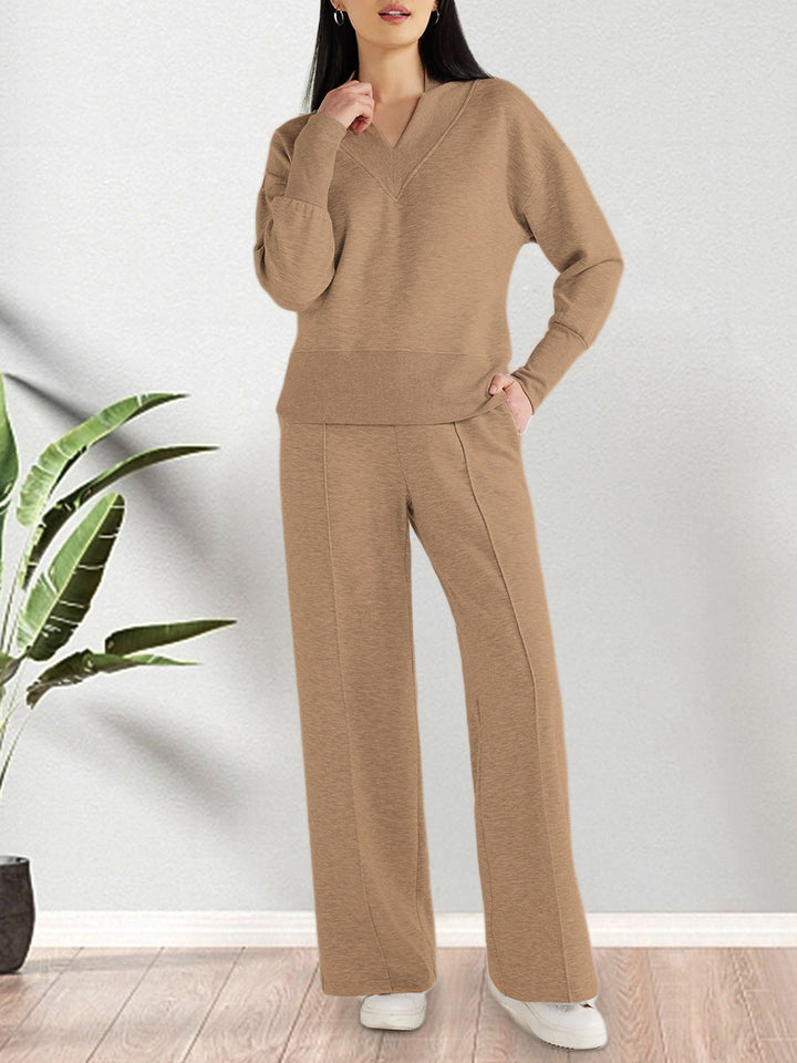 Kate – Modern Relaxed Knit Set for Everyday Ease