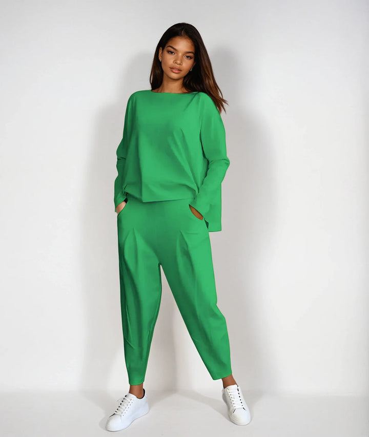 Krystal – Effortless Two-Piece Set for Modern, All-Day Elegance