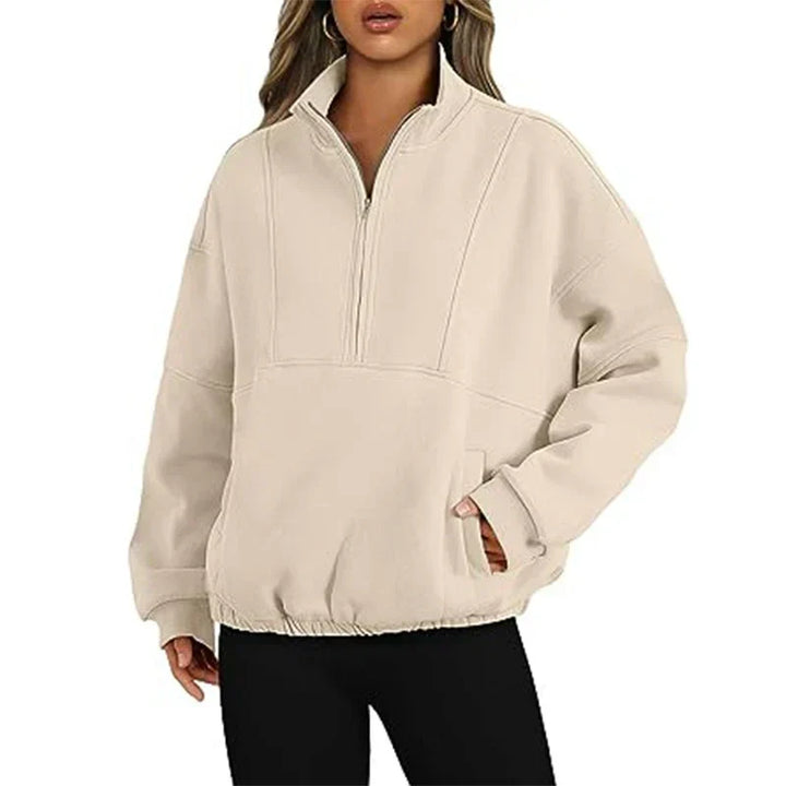 Chloe - Effortless Warmth Quarter-Zip Pullover