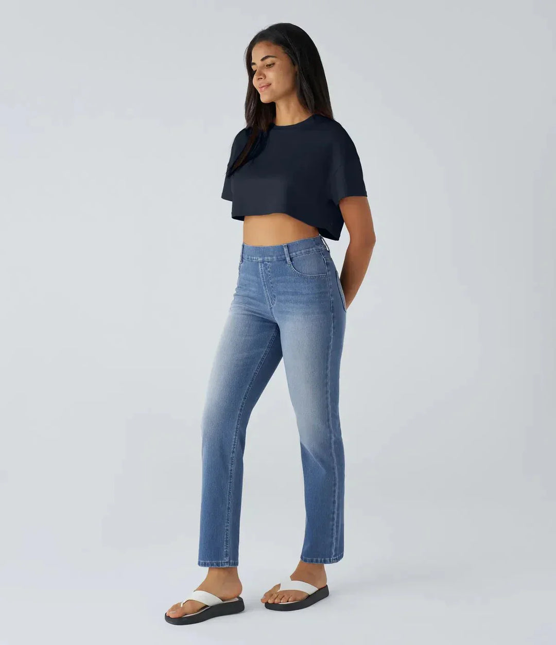 Lois - High-Waisted ComfortFit Pants for Effortless Style
