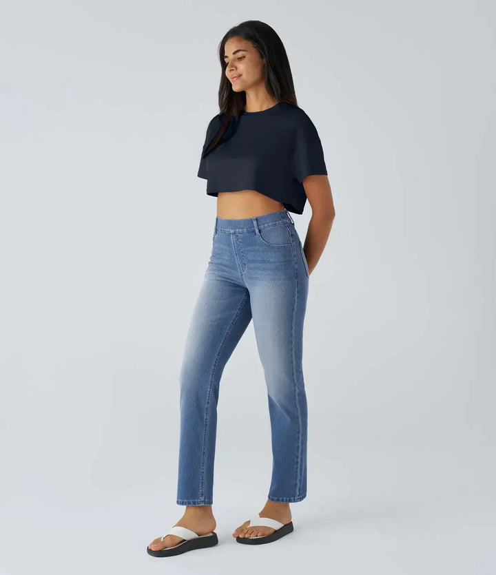 Lois - High-Waisted ComfortFit Pants for Effortless Style