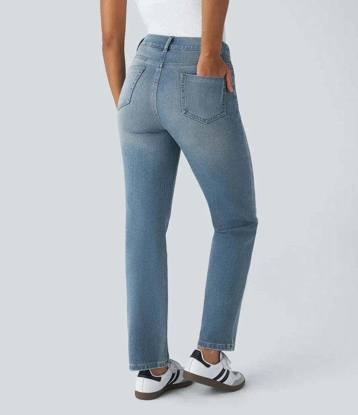 Lois - High-Waisted ComfortFit Pants for Effortless Style