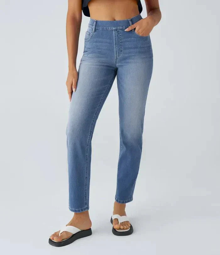 Lois - High-Waisted ComfortFit Pants for Effortless Style