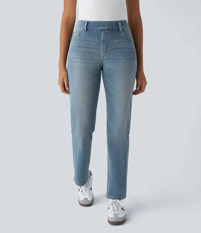 Lois - High-Waisted ComfortFit Pants for Effortless Style