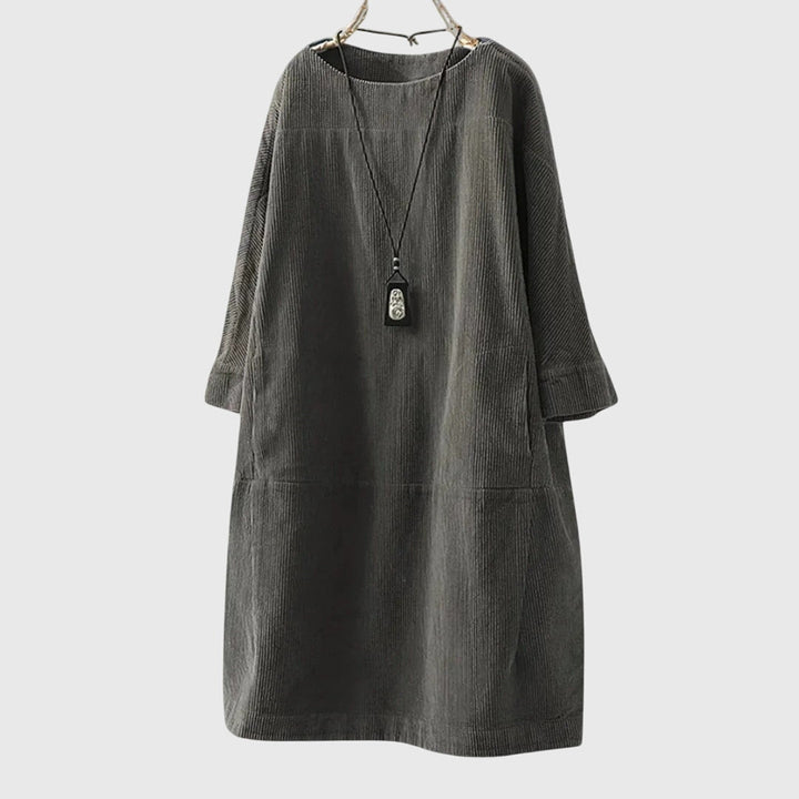 Beatrice – Relaxed Midi Dress for Timeless Everyday Elegance