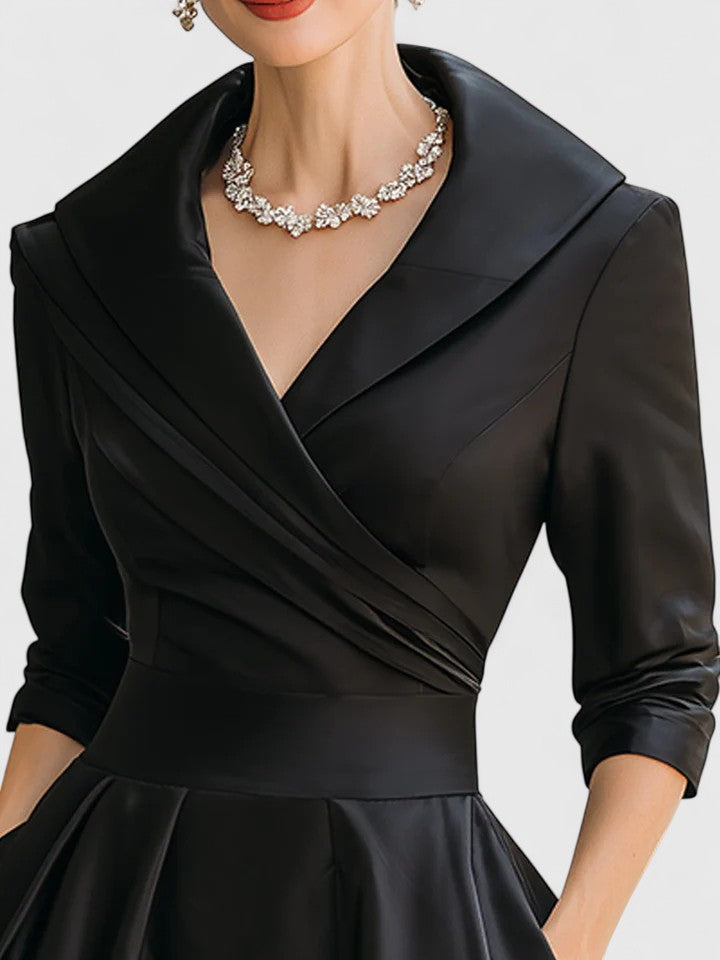 Josephine – Elegant Midi Dress for Timeless Sophistication