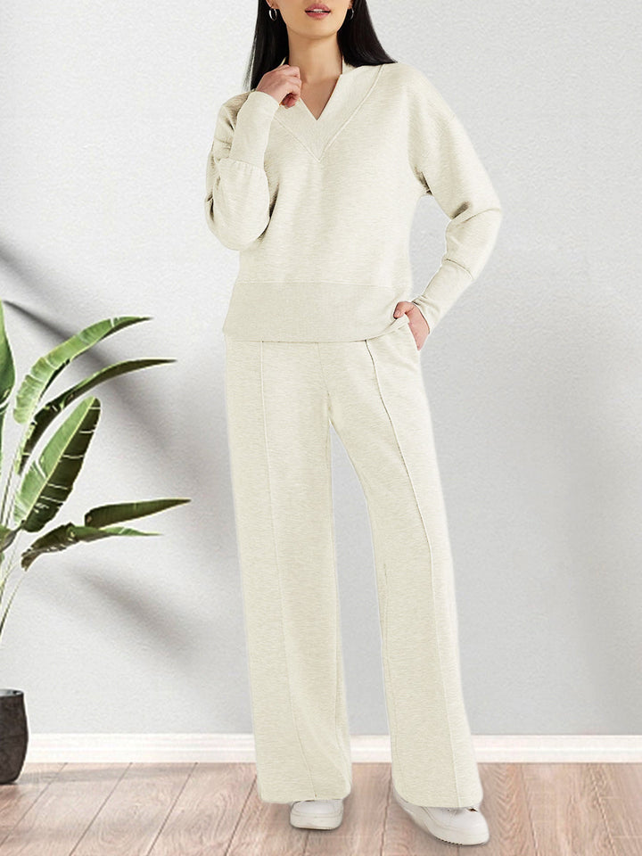 Kate – Modern Relaxed Knit Set for Everyday Ease