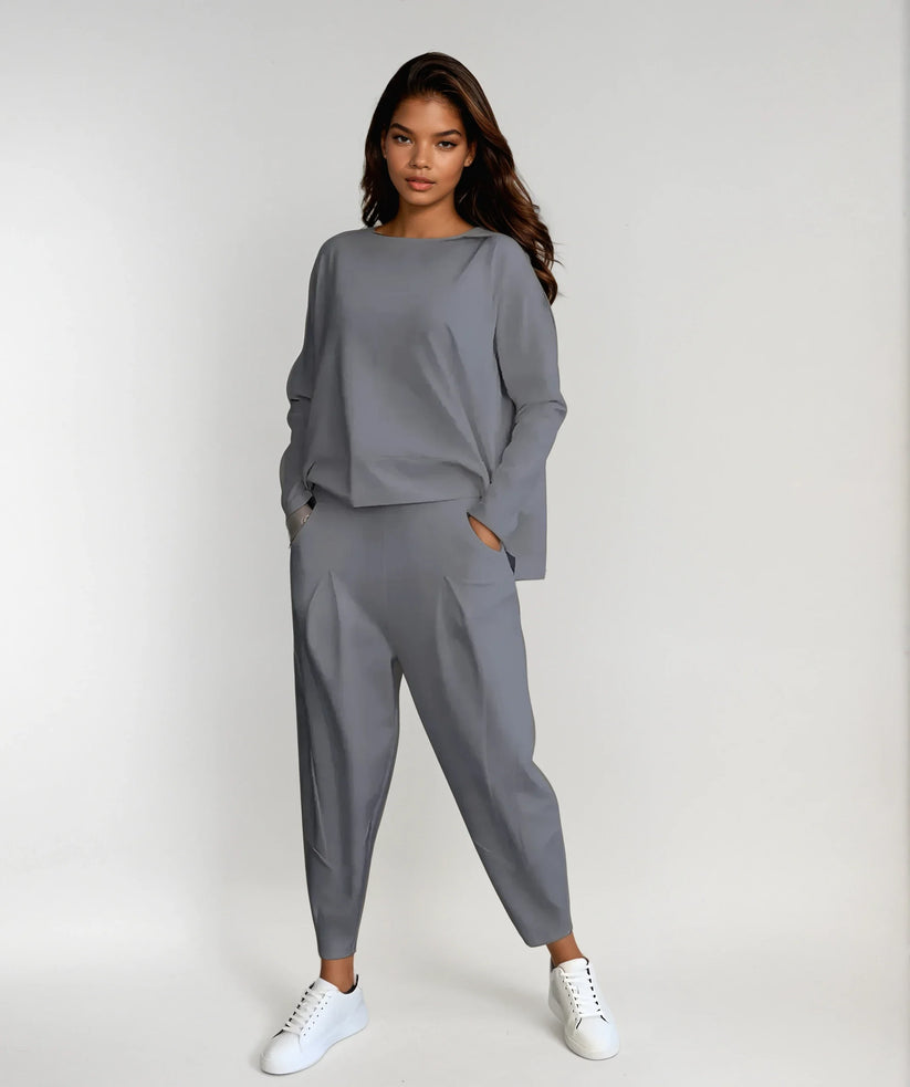 Krystal – Effortless Two-Piece Set for Modern, All-Day Elegance