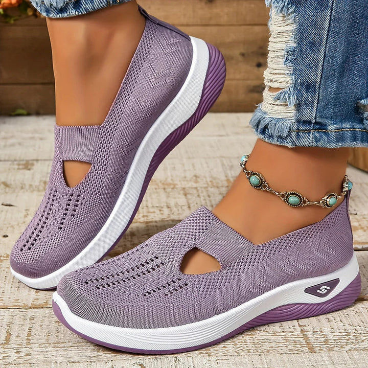 Stella - Orthopedic Slip-On Sneakers for Effortless Everyday Relief