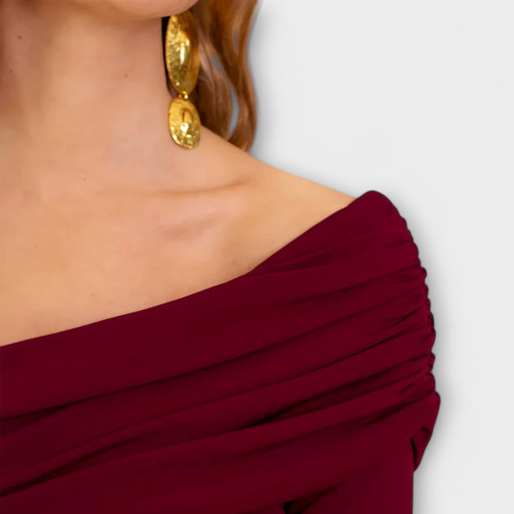 Nina - Elegant One-Shoulder Jumpsuit for Effortless Sophistication