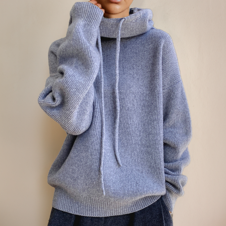Mila - Soft Hooded Pullover for Effortless Comfort