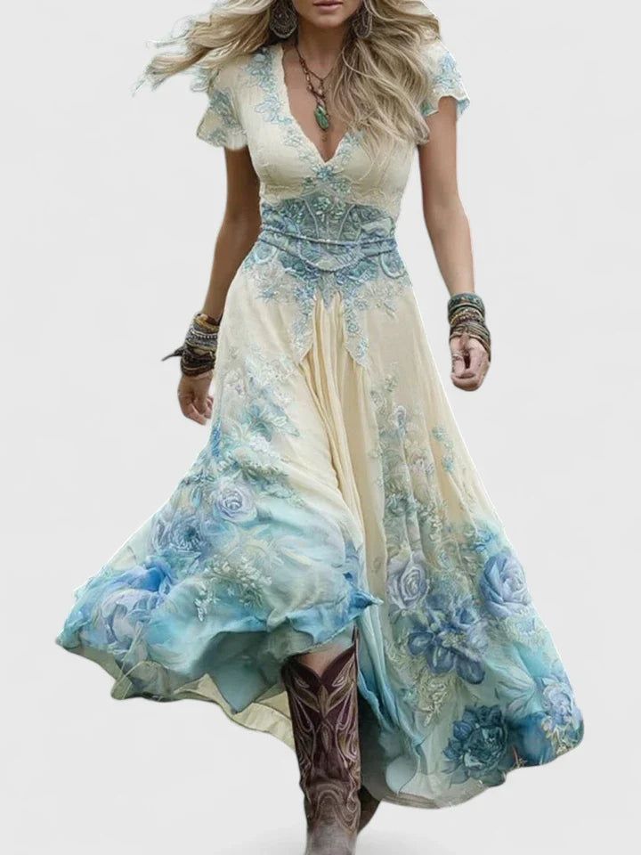 Ellie – Elegant Maxi Dress for Bohemian Grace