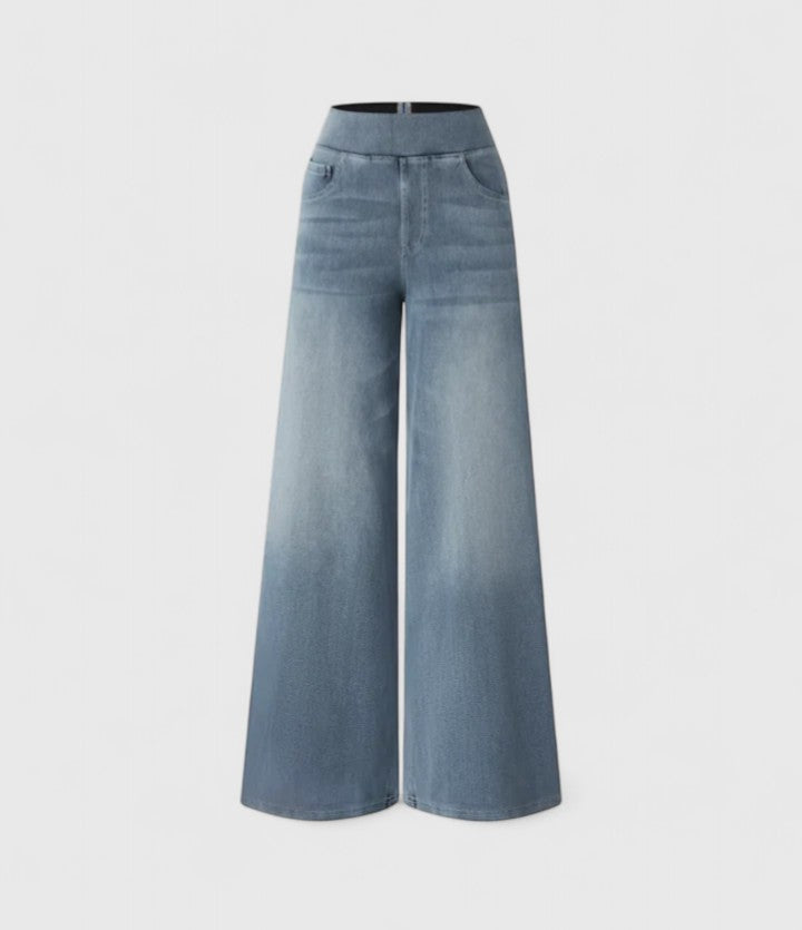 Leticia - Wide-Leg Denim Pants for Effortless Confidence