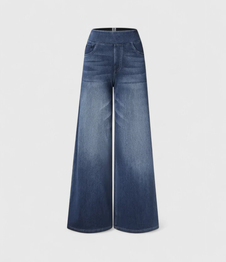 Leticia - Wide-Leg Denim Pants for Effortless Confidence