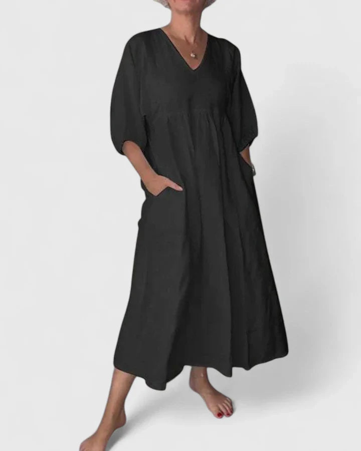 Theresa – Elegant Maxi Dress for Effortless Comfort
