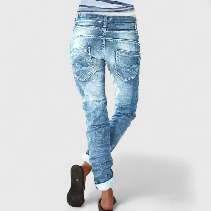 Willow - Relaxed Denim Pants for Effortless Style