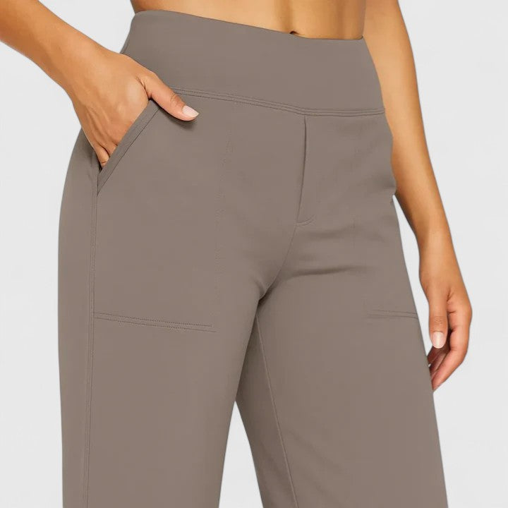 Halie - Effortless Pull-On Pants for Everyday Elegance