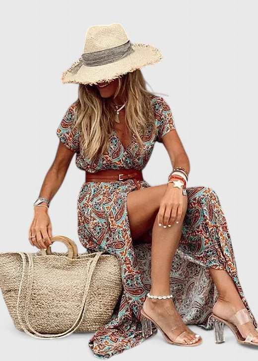 Chloe – Sophisticated Maxi Dress for Effortless Summer Charm