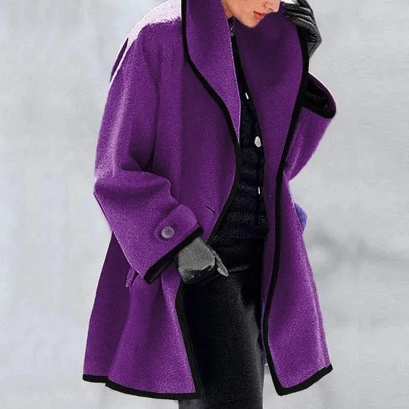 Sherry - Elegant Trench Coat for Effortless Sophistication and Warmth