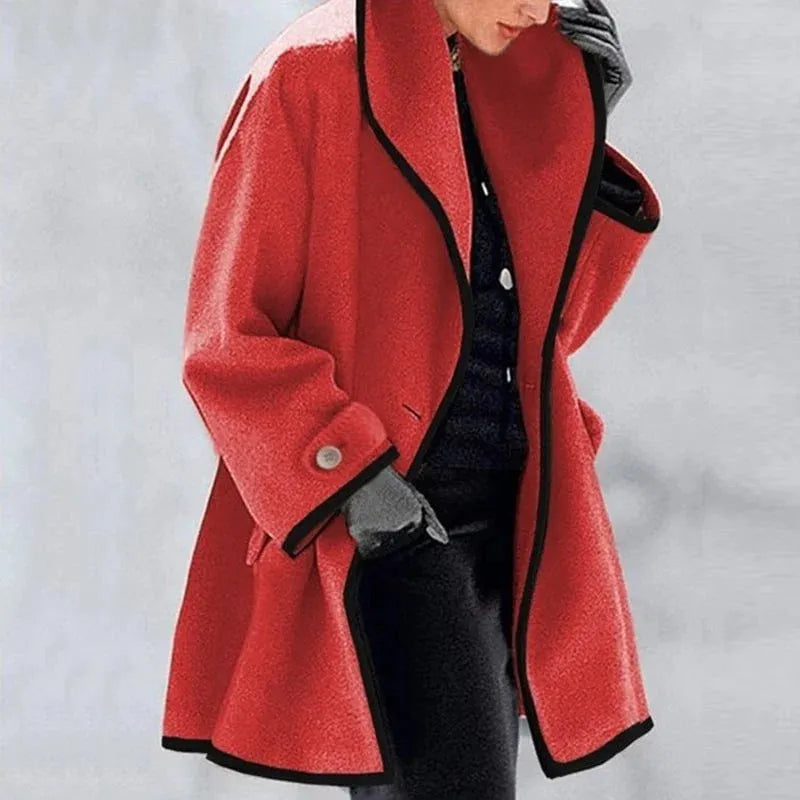 Sherry - Elegant Trench Coat for Effortless Sophistication and Warmth
