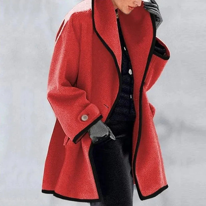 Sherry - Elegant Trench Coat for Effortless Sophistication and Warmth