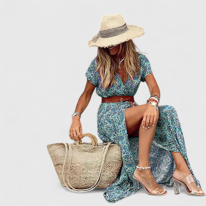 Chloe – Sophisticated Maxi Dress for Effortless Summer Charm