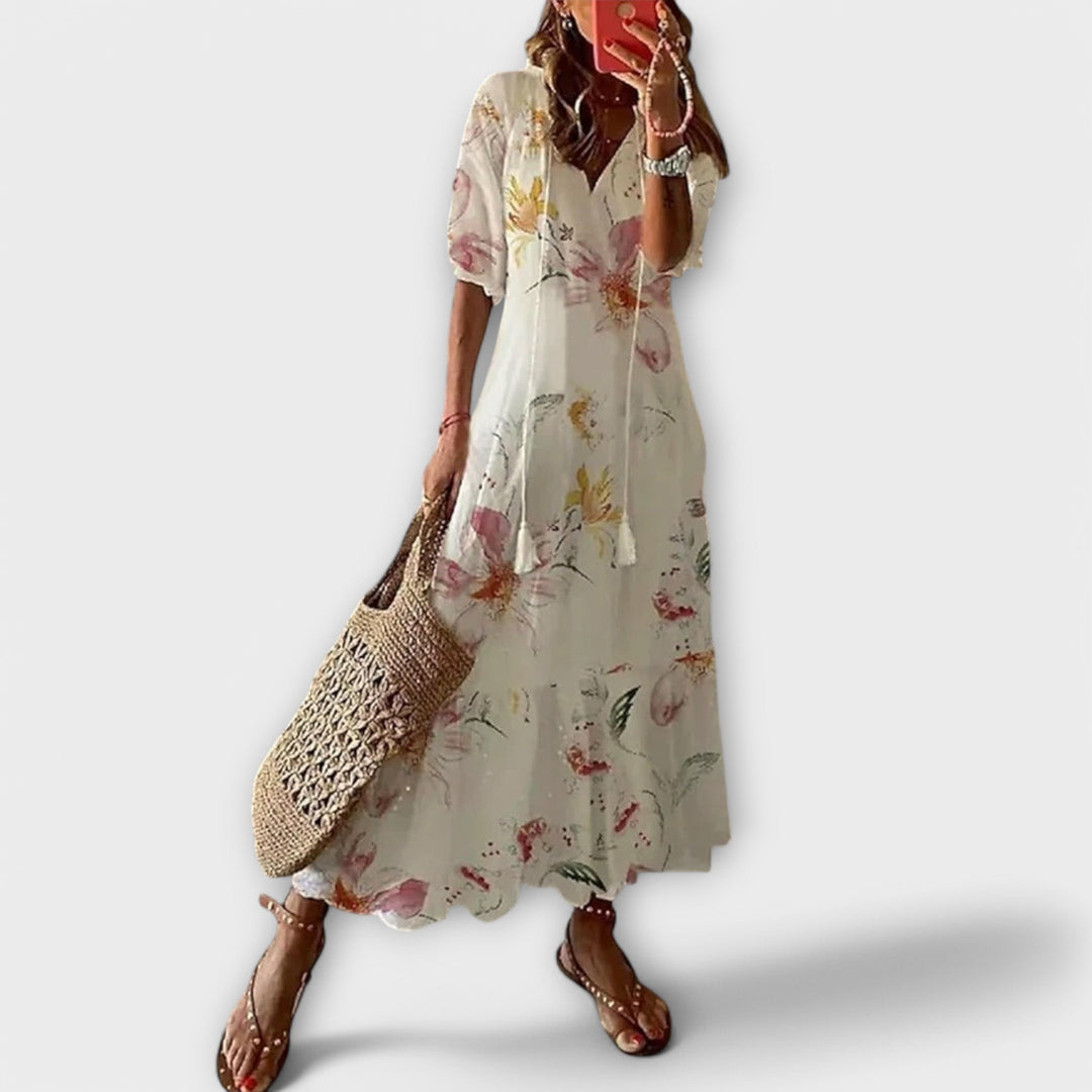Luna - Bohemian Maxi Dress for Sunlit Days