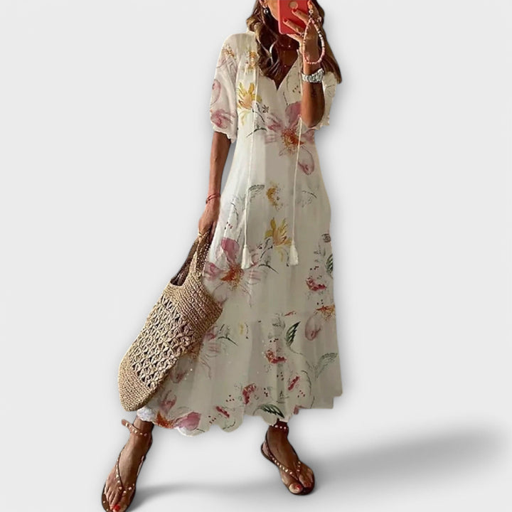 Luna - Bohemian Maxi Dress for Sunlit Days
